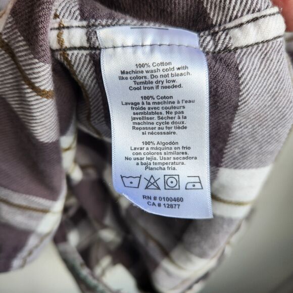 KAVU Men's Plaid Flannel Shirt XL - 90s Grunge Outdoor Casual Button Up - Picture 6 of 9